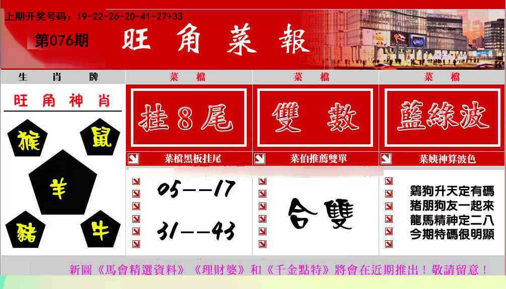 076期旺角菜报[图]